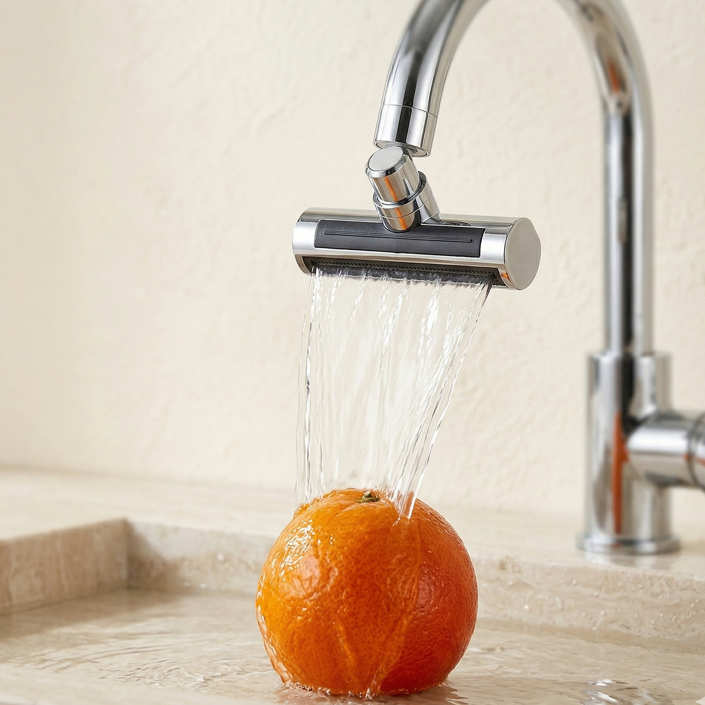 HydroFlow™ 360 – Cabezal de Grifería Inteligente (3 en 1)