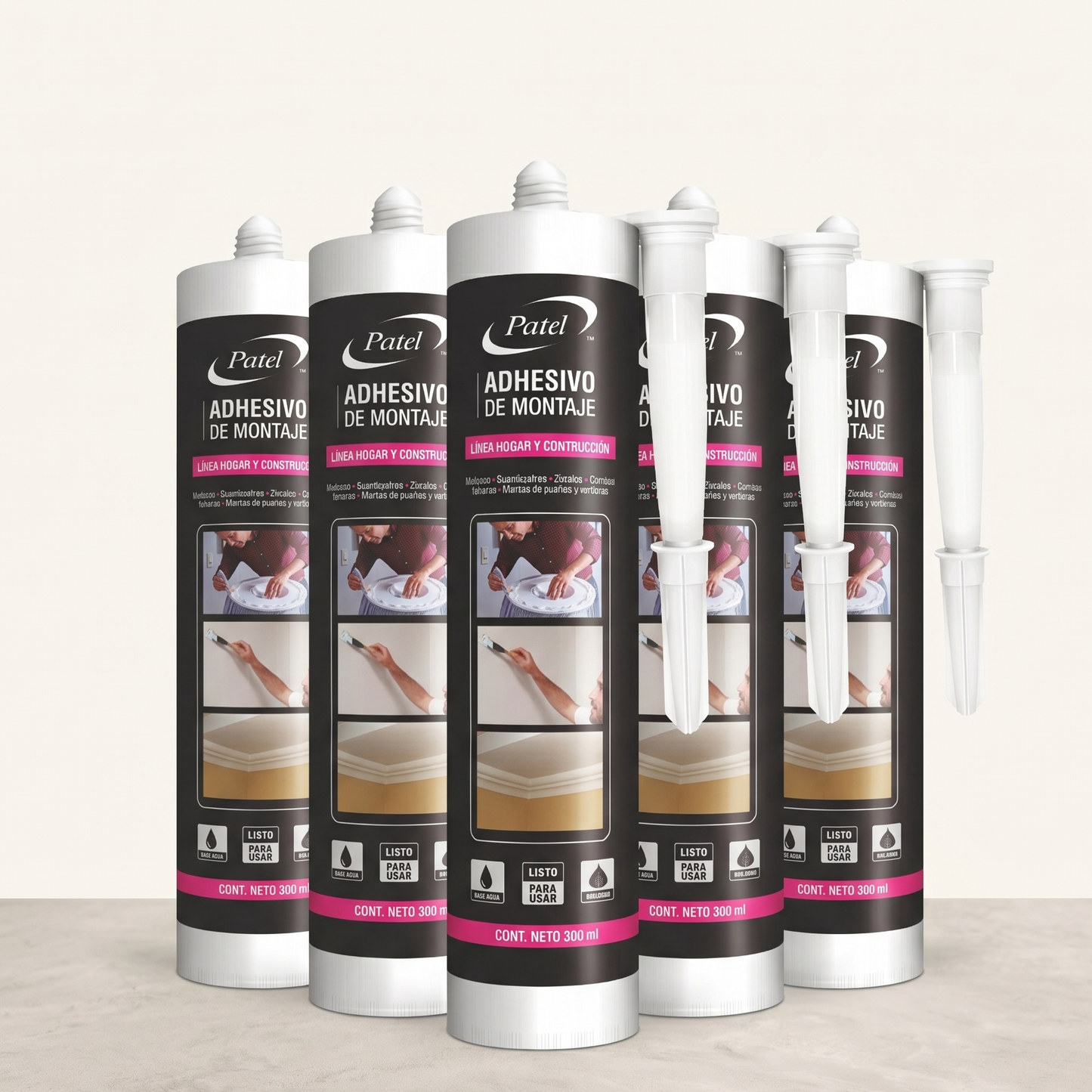 Adhesivo de Montaje (300 ml) - Venta por Caja (6-12-24 Unidades)