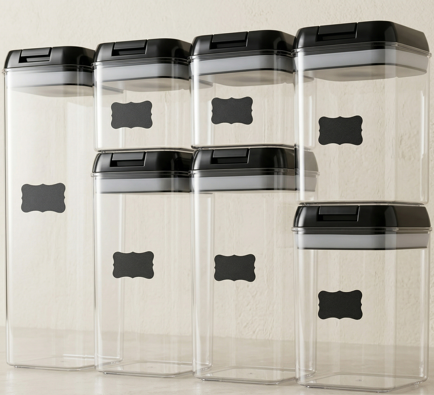 Pantry Elite™ Series – Sistema de Organización Hermética (7 Pcs)