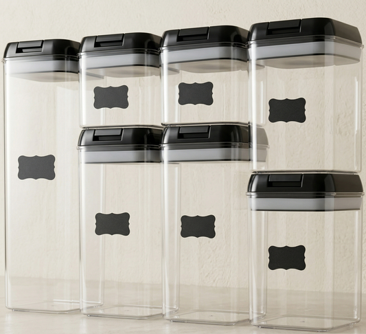 Pantry Elite™ Series – Sistema de Organización Hermética (7 Pcs)